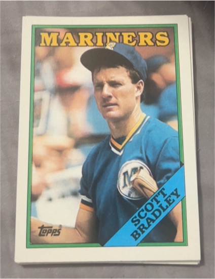 1988 Topps #762 Scott Bradley — front