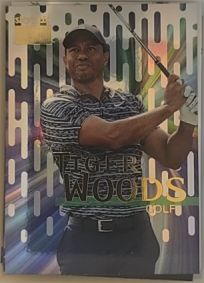 2022 Skybox Metal Universe Champions #S-25 Tiger Woods — front