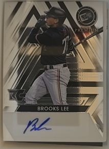 2024 Leaf Press Pass Premium Autographs #BABL1 Brooks Lee Auto — front