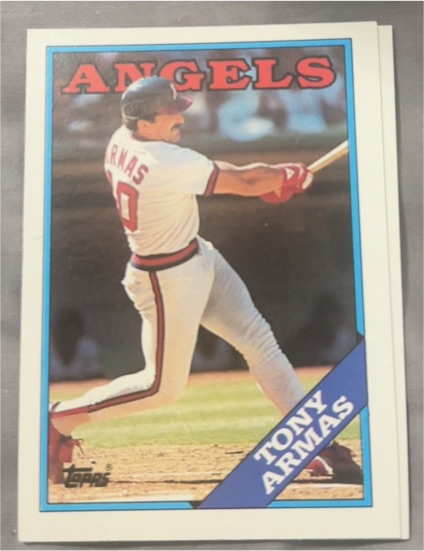 1988 Topps #761 Tony Armas — front