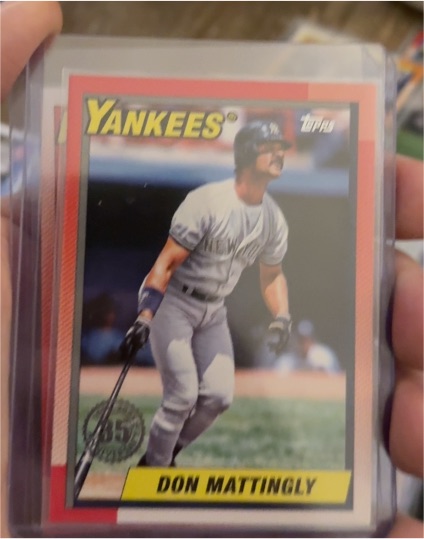 2025 Topps Series 1 - 1990 Topps Baseball Don Mattingly #T90-65 — front