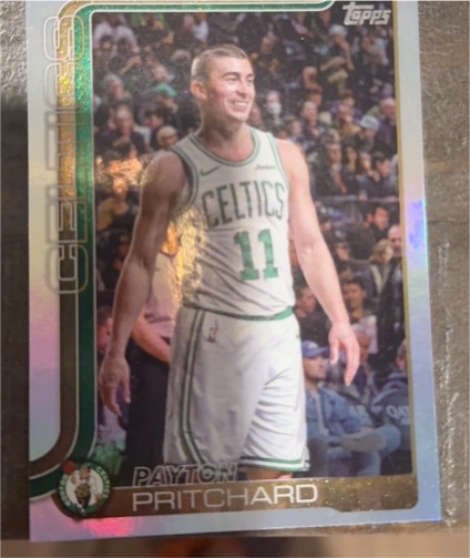 2025-26 Topps #4 Payton Pritchard — front