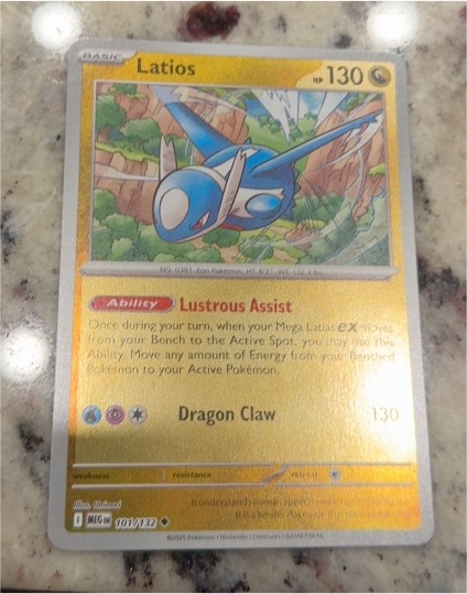2023 Pokémon ME01 Mega Evolution #101 Latios — front