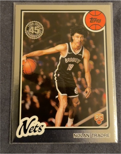 2025-26 Topps 1980-81 Topps Basketball 45th Anniversary #80BK-65 Nolan Traore — front