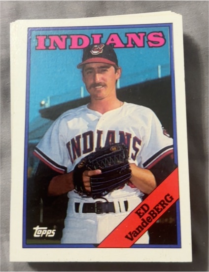 1988 Topps #421 Ed VandeBerg — front