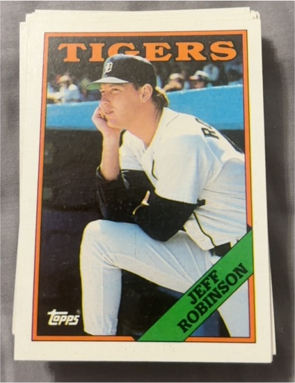 1988 Topps #449 Jeff Robinson — front