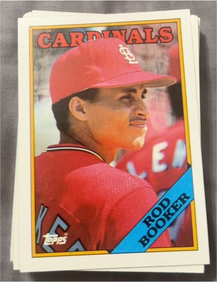 1988 Topps #483 Rod Booker — front