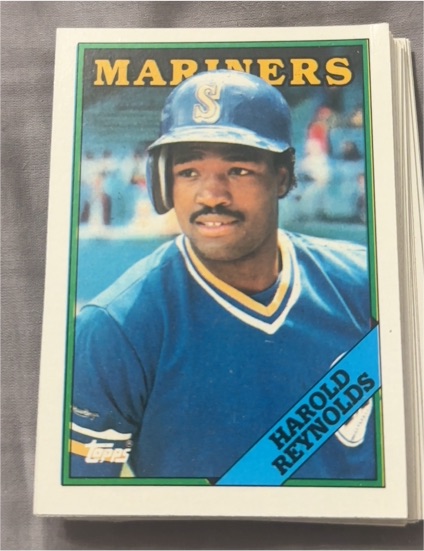 1988 Topps #485 Harold Reynolds — front