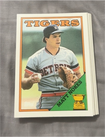 1988 Topps #645 Matt Nokes — front