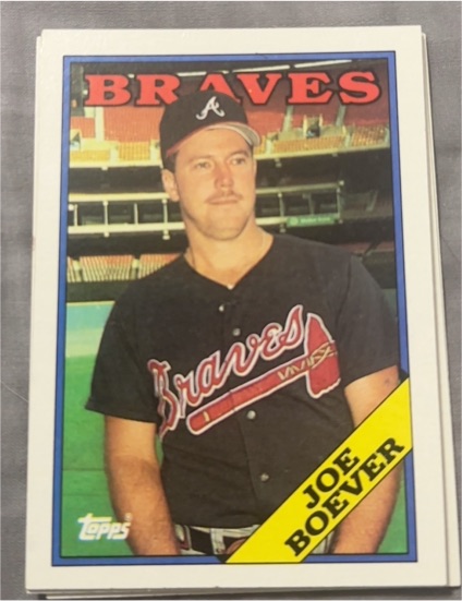 1988 Topps #627 Joe Boever — front