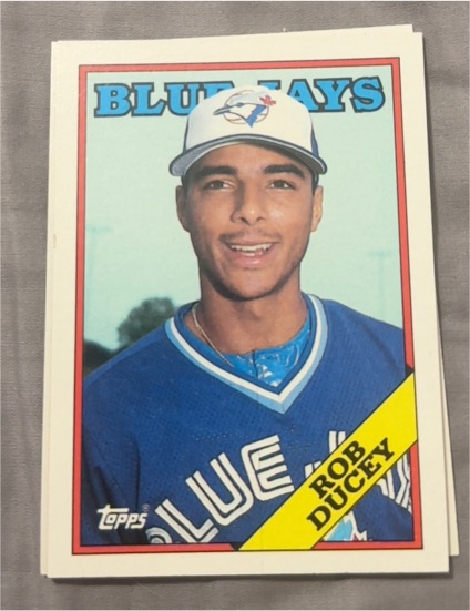 1988 Topps #438 Rob Ducey — front