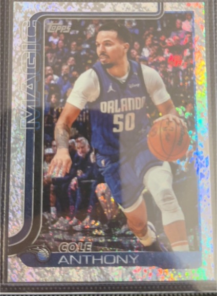 2025-26 Topps #91 Cole Anthony — front