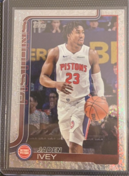 2025-26 Topps #45 Jaden Ivey — front
