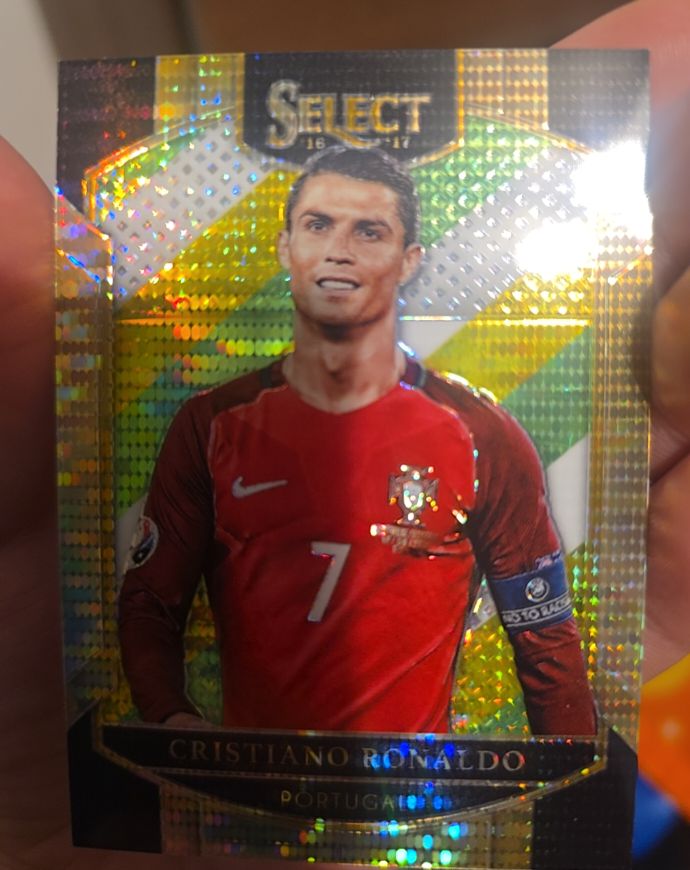 2016-17 Panini Select #1 Cristiano Ronaldo — front