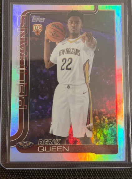 2025-26 Topps #213 Derik Queen — front