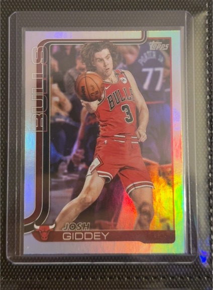 2025-26 Topps #35 Josh Giddey — front