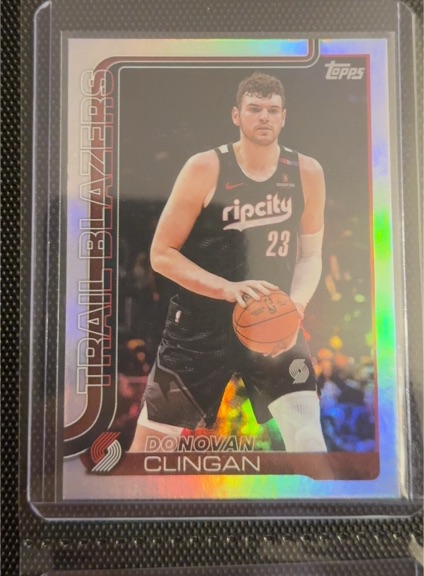 2025-26 Topps #126 Donovan Clingan — front