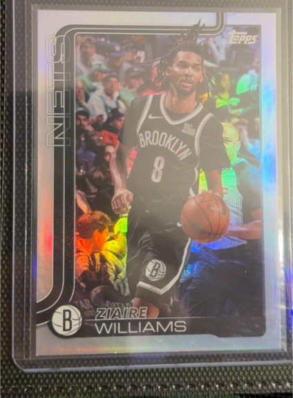 2025-26 Topps #9 Ziaire Williams — front