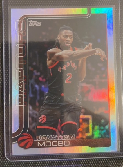 2025-26 Topps #29 Jonathan Mogbo — front