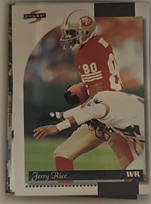 1996 Score #42 Jerry Rice — front