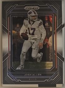 2022 Panini Chronicles Prizm Black #PB-4 Josh Allen — front