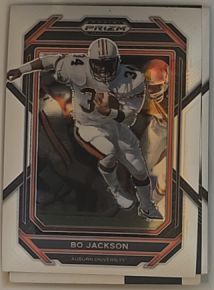 2023 Panini Prizm Draft Picks #9 Bo Jackson Auburn Tigers — front