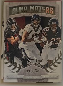 2024 Panini Prestige #2 Bijan Robinson / Lil'Jordan Humphrey / Roschon Johnson Alma Maters — front