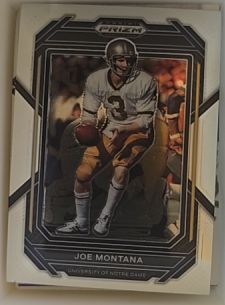 2023 Panini Prizm Draft Picks #54 Joe Montana — front