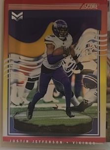 2024 Score #183 Justin Jefferson — front