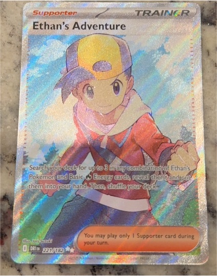 2025 Pokémon #221 Ethan's Adventure — front