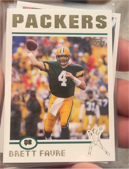 2004 Topps #250 Brett Favre — front