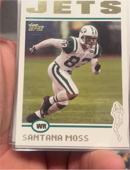 2004 Topps #165 Santana Moss — front