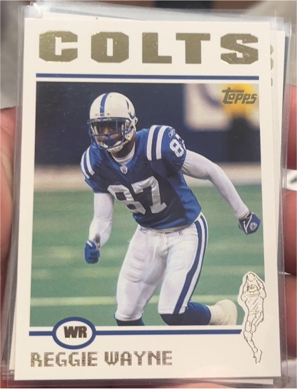 2004 Topps #252 Reggie Wayne — front