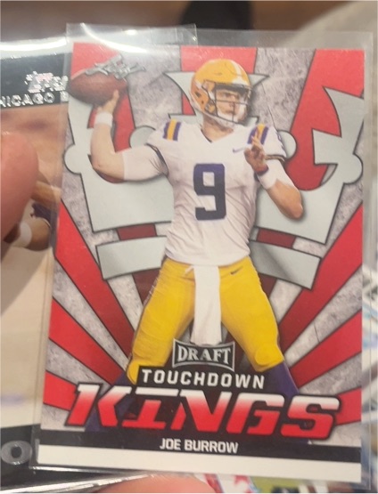 2020 Leaf Draft Touchdown Kings #85 Joe Burrow — front