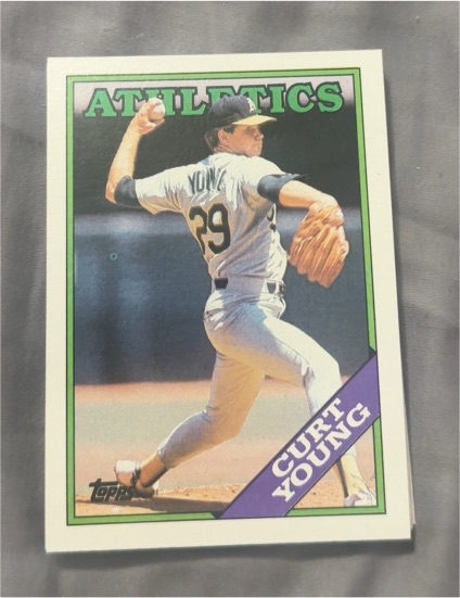 1988 Topps #103 Curt Young — front