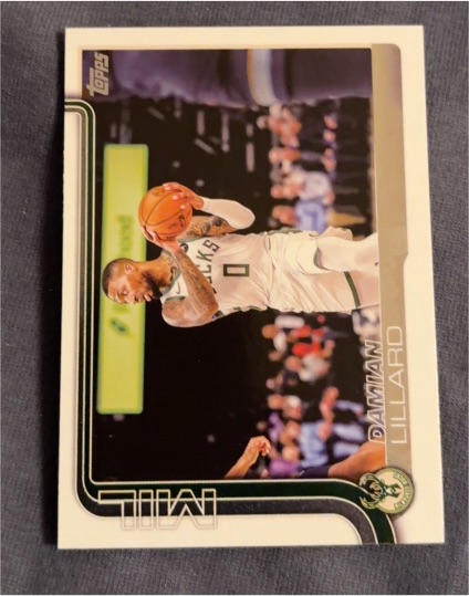 2025-26 Topps #55 Damian Lillard — front