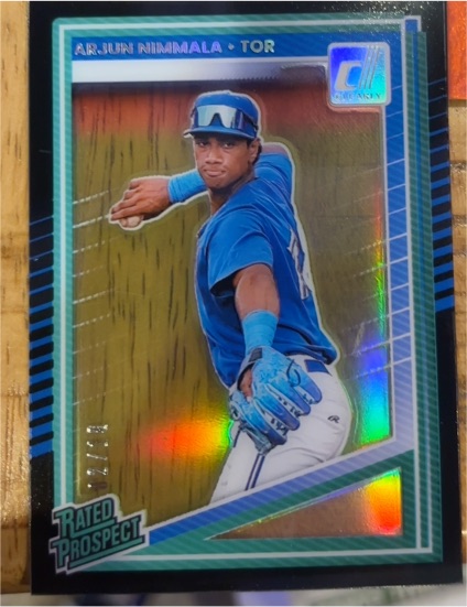 2025 Donruss #129 Arjun Nimmala — front
