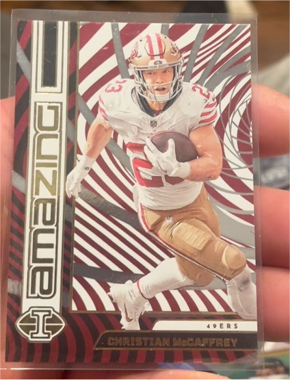 2023 Panini Illusions #3 Christian McCaffrey Amazing — front