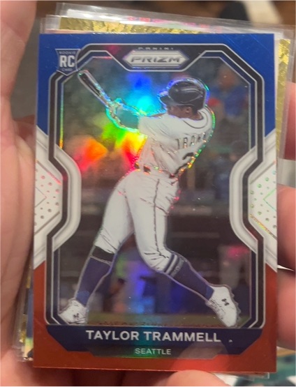 2021 Panini Prizm #29 Taylor Trammell — front