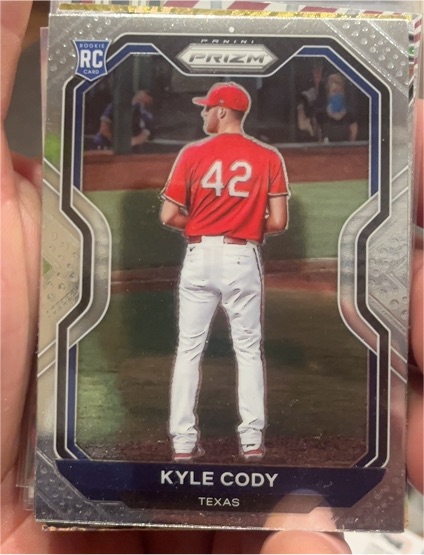 2021 Panini Prizm #115 Kyle Cody — front