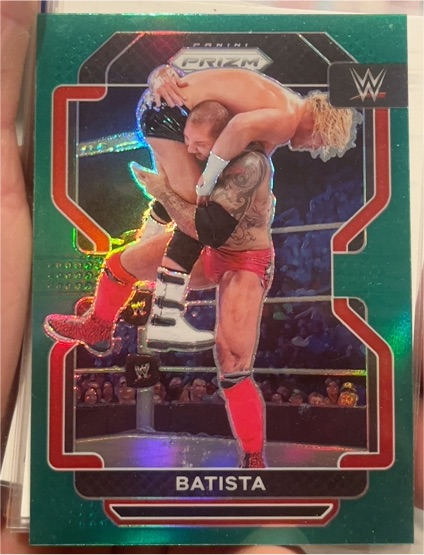 2022 Panini Prizm WWE #196 Batista — front