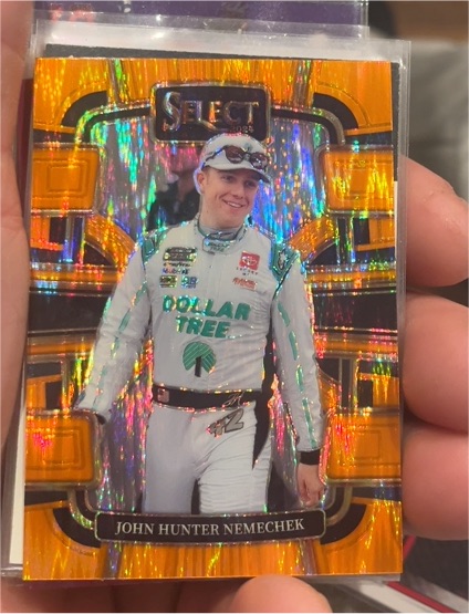 2024 Panini Select NASCAR Racing #22 John Hunter Nemechek — front