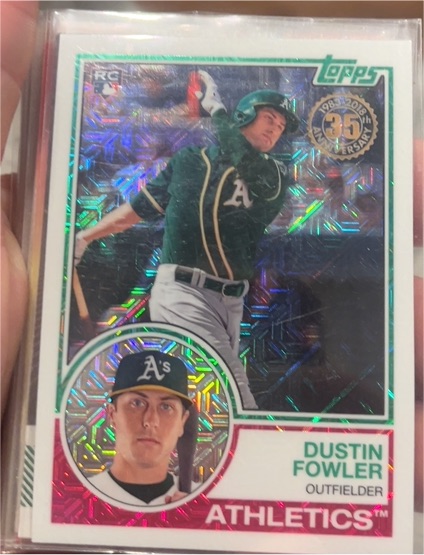 2018 Topps #37 Dustin Fowler — front