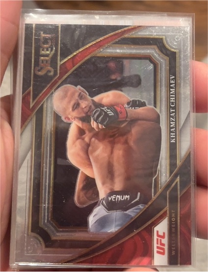 2023 Panini Select UFC #364 Khamzat Chimaev — front