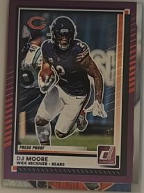 2025 Donruss #155 D.J. Moore — front