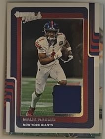 2025 Panini Donruss #DTH-MNS Malik Nabers — front