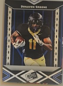 2024 Leaf Press Pass Donavon Greene — front
