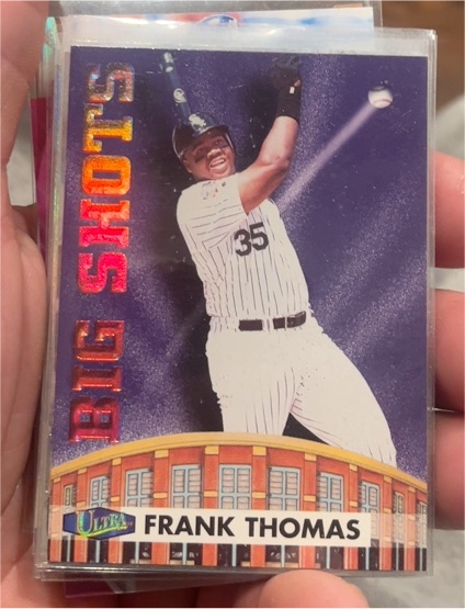 1998 Fleer Ultra #2BS Frank Thomas Big Shots — front