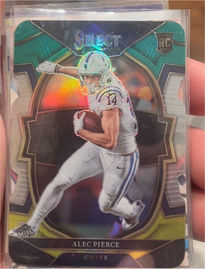2022 Panini Select #45 Alec Pierce — front
