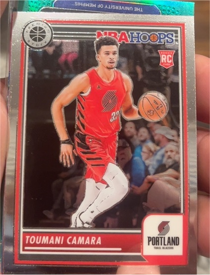 2023-24 Panini Hoops Premium Stock #10 Toumani Camara — front